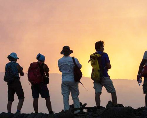 Danakil Depression and Ethiopian Active Volcanoes Erta Ale